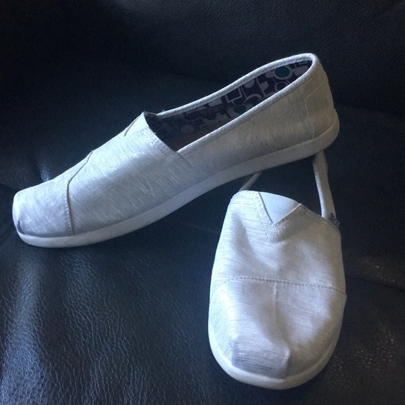 white bobs shoes